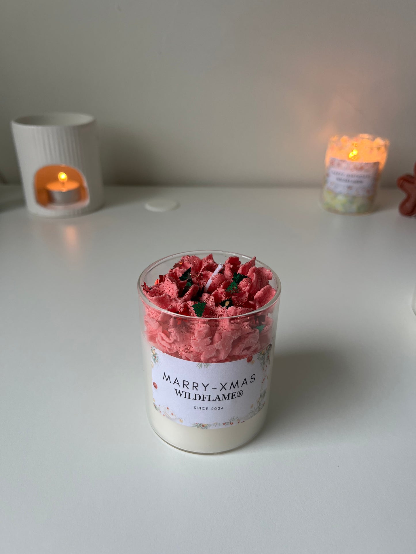 Tiny Christmas Miracle | Kerst geurkaars rood🎄