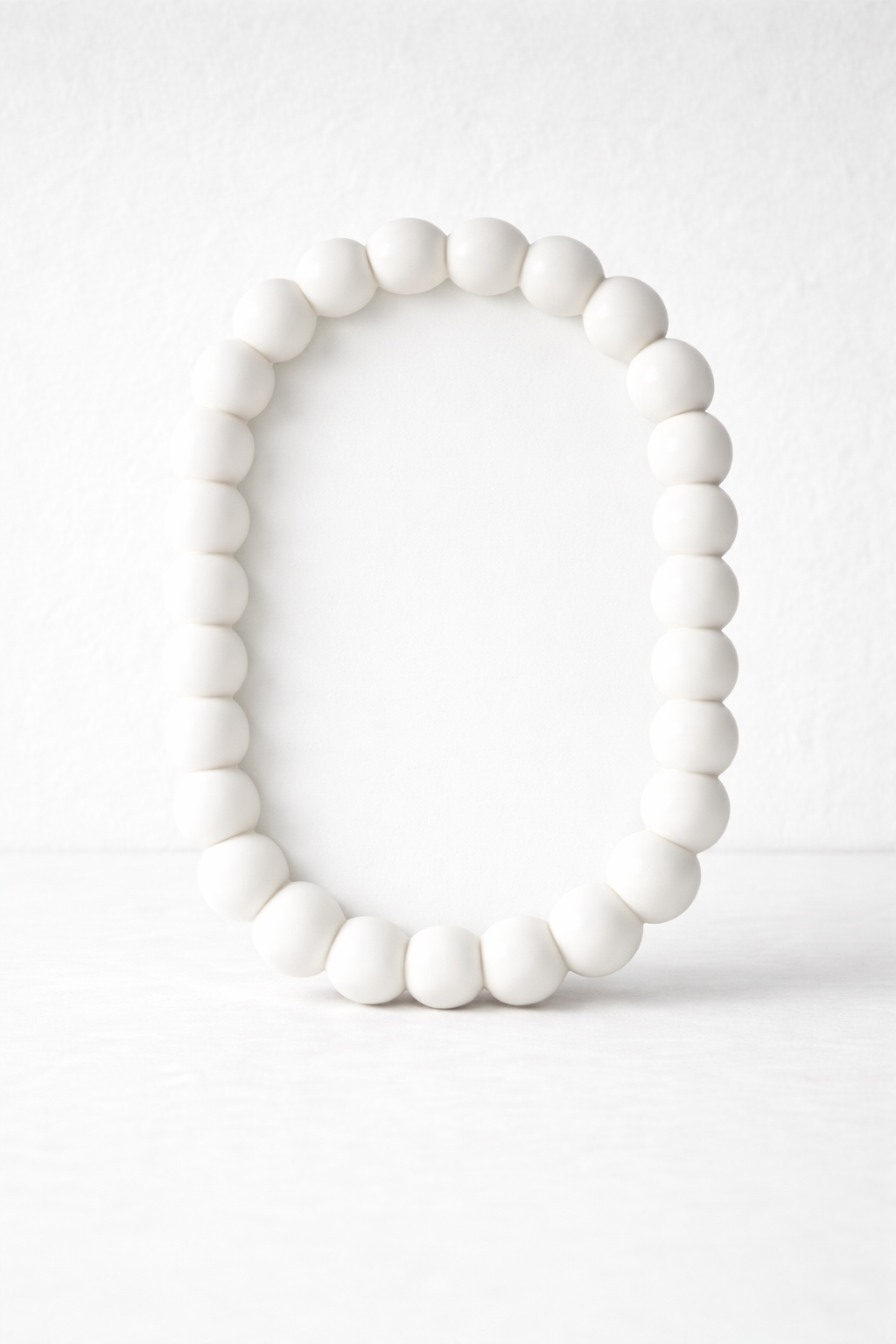 Sierande bubble plate wit🤍