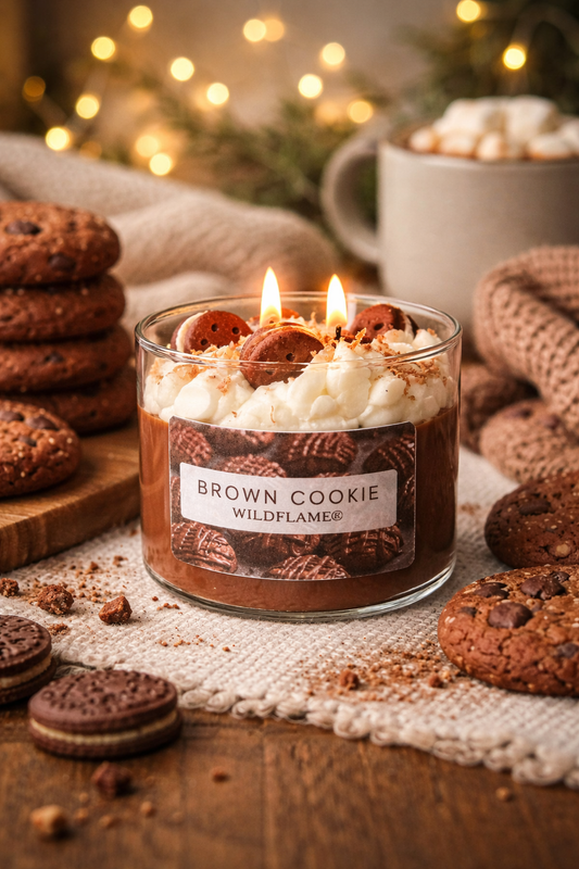 Brown Cookie | Kerst geurkaars 🍪