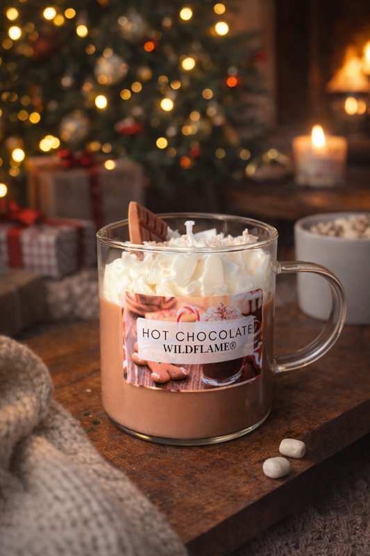Hot chocolate| Kerst geurkaars🍫