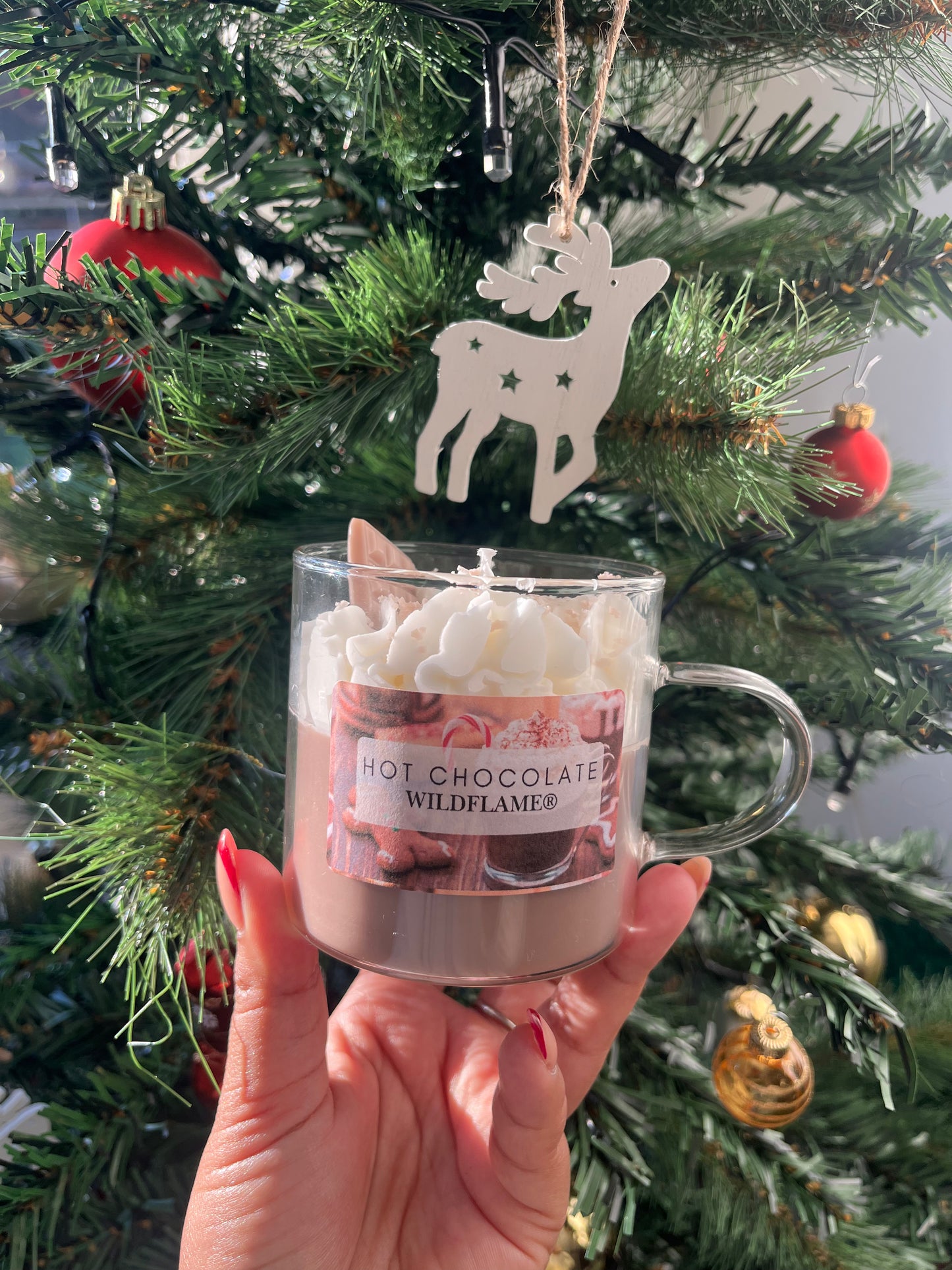 Hot chocolate| Kerst geurkaars🍫