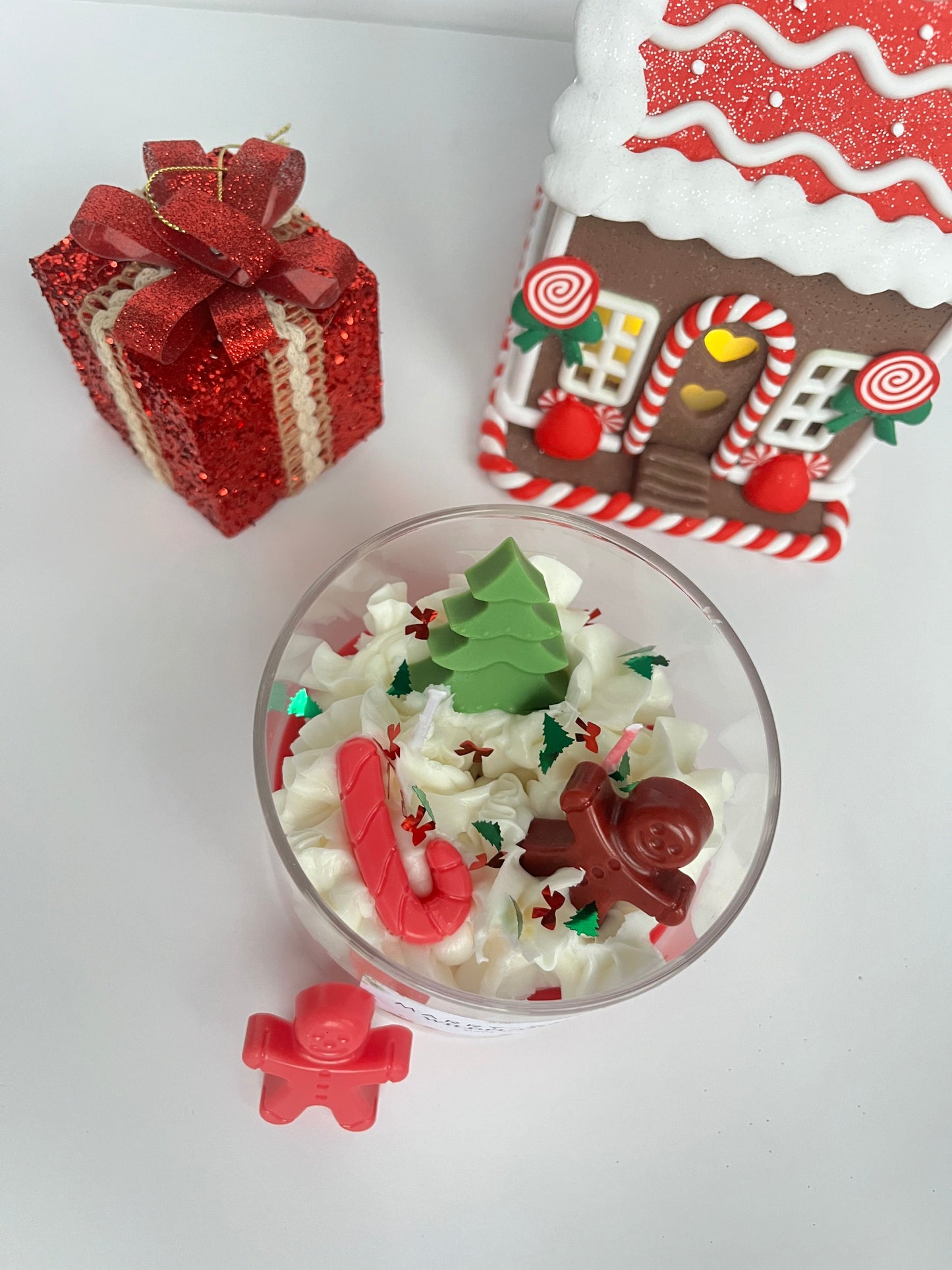 Marry X-Mas Kerst geurkaars | Rood