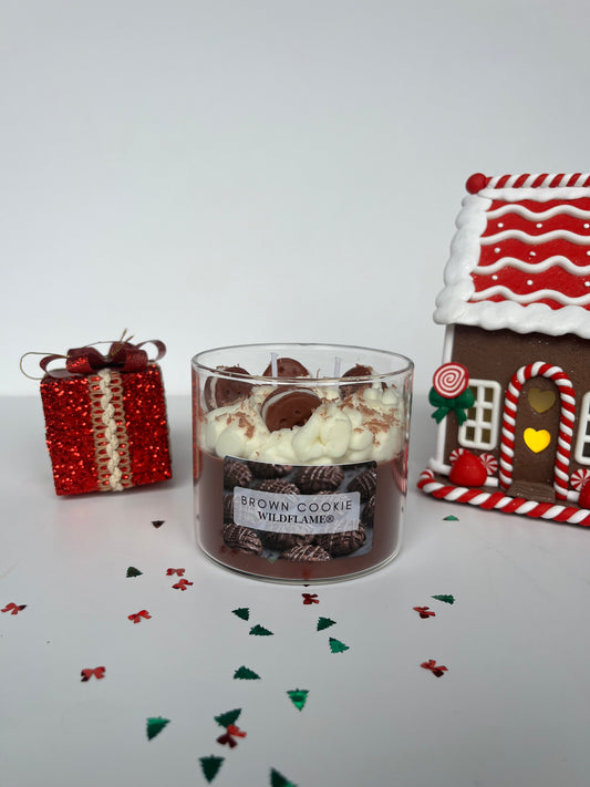 Brown Cookie | Kerst geurkaars 🍪